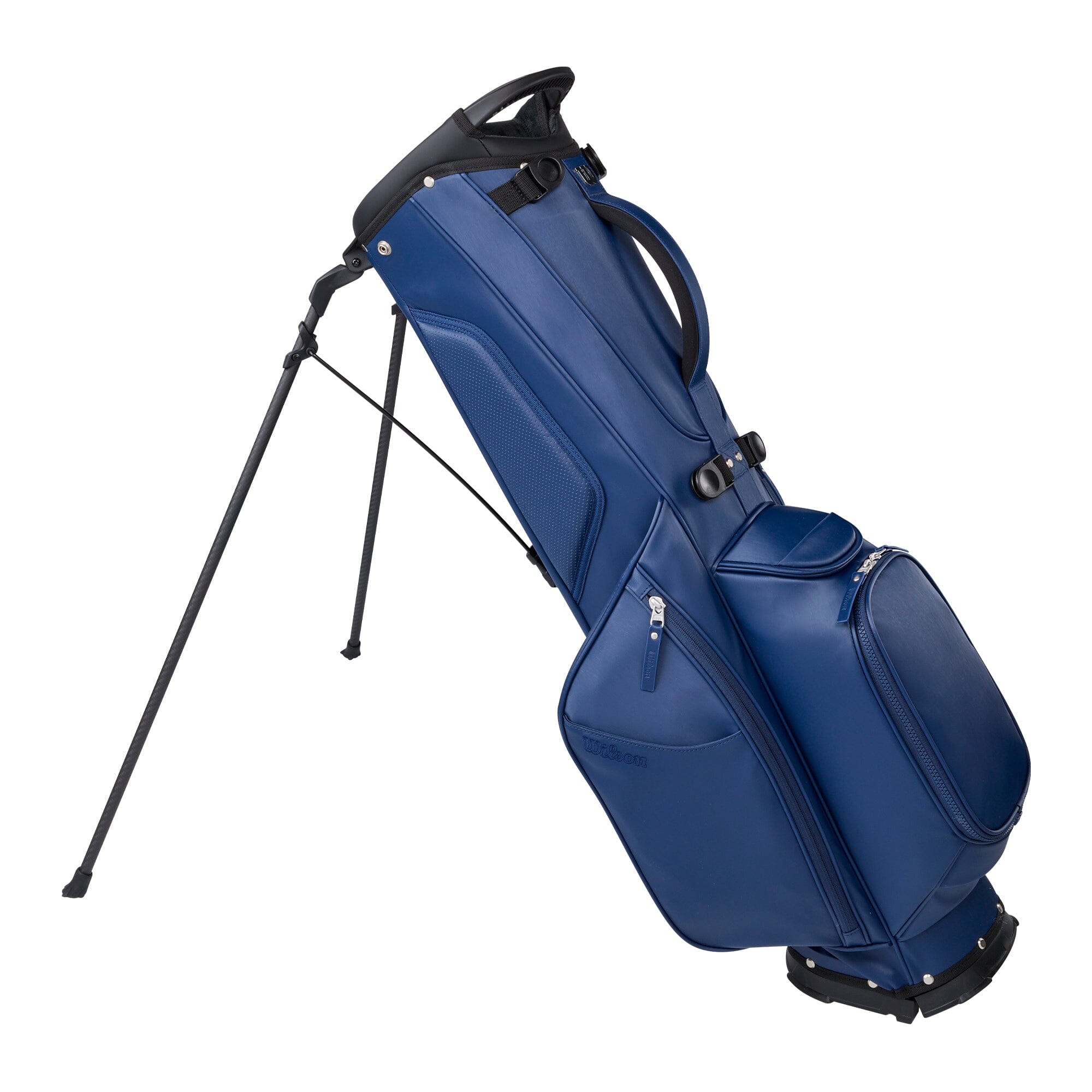Wilson sac de golf The 1914 Bleu Marine - Sac trépied cuir PU