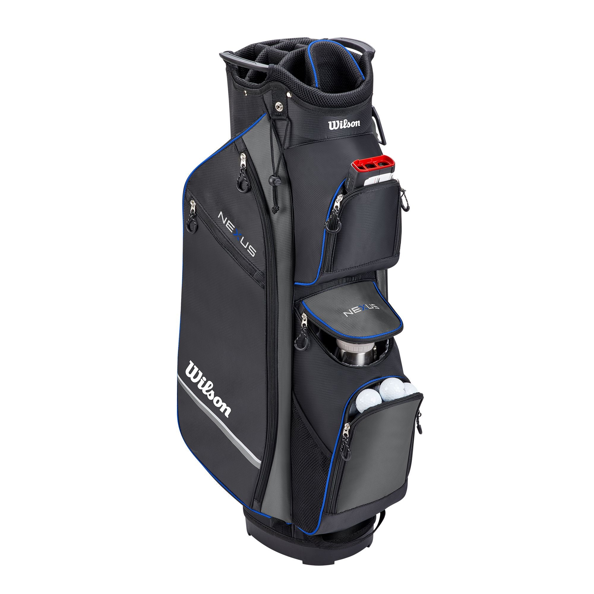 Wilson Staff sac chariot Nexus Noir Gris Bleu 2025