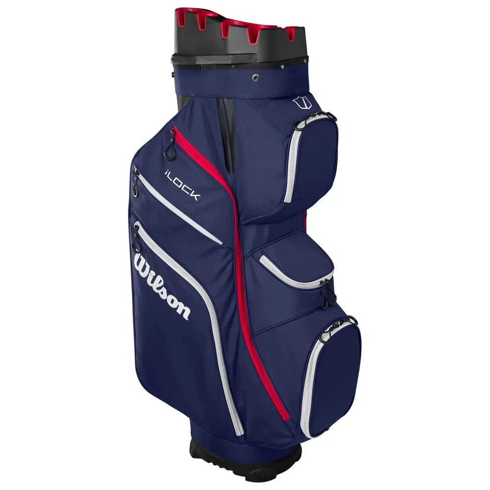 Wilson Staff Sac I-Lock Bleu Marine Rouge