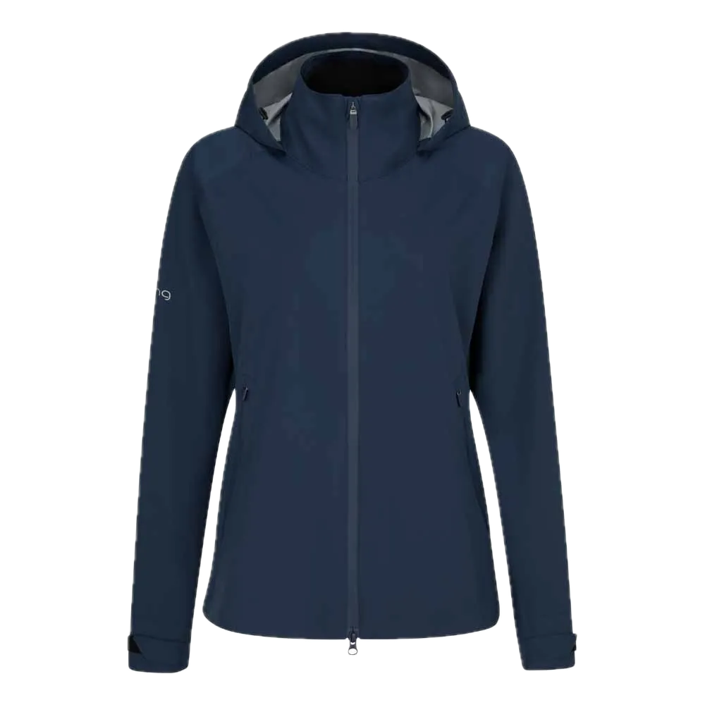 Ping Veste imperméable AquaDrive Femme Bleu Oxford