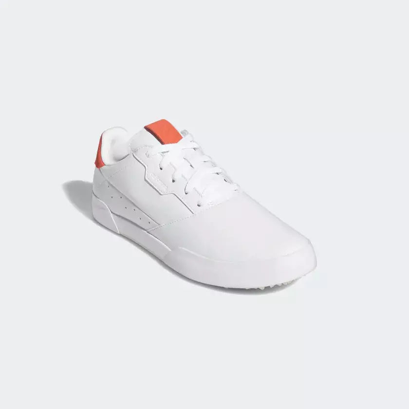 adidas Chaussures de golf adicross retro Cloud White Altered Amber Aluminium