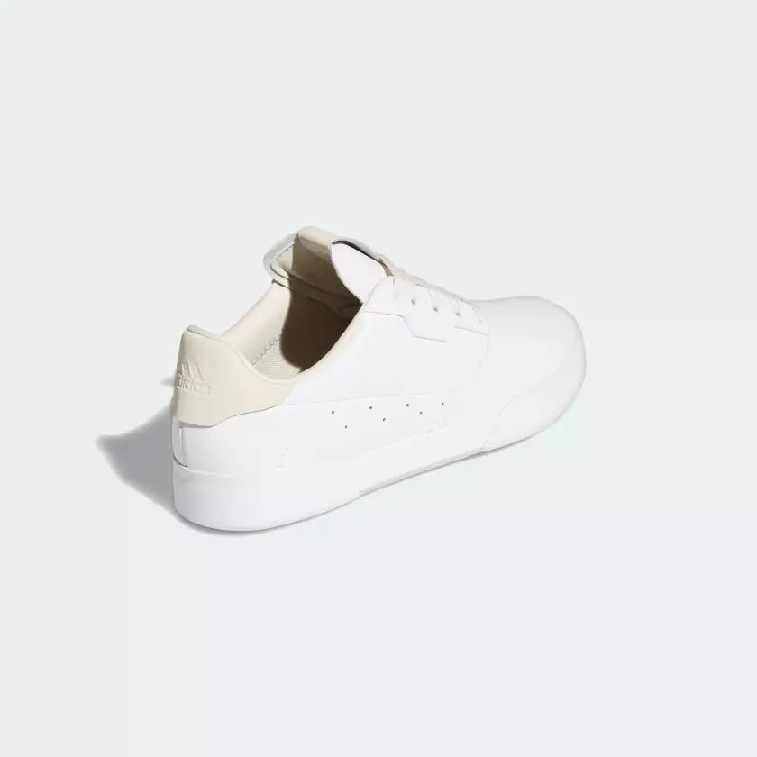 adidas Chaussures de golf adicross retro Cloud White / Chalky Brown / Aluminium
