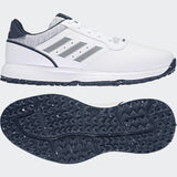 ADIDAS Chaussure S2G SL White NAVY - Golf ProShop Demo