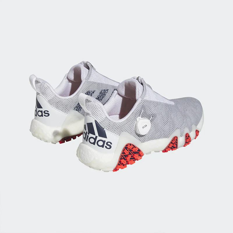 Adidas Chaussures de golf CodeChaos BOA Gris Rouge Chaussures homme Adidas