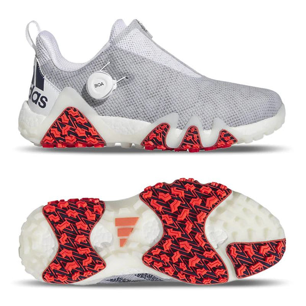 Adidas Chaussures de golf CodeChaos BOA Gris Rouge Chaussures homme Adidas