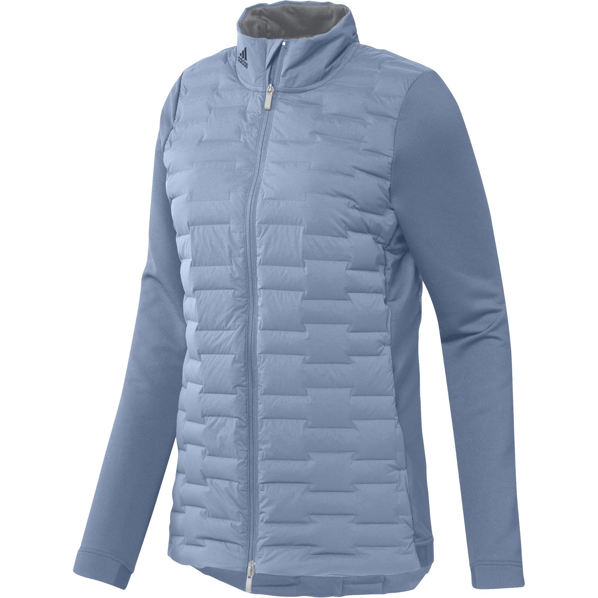 ADIDAS VESTE FROSTGUARD FULL-ZIP BLEU CLAIRE
