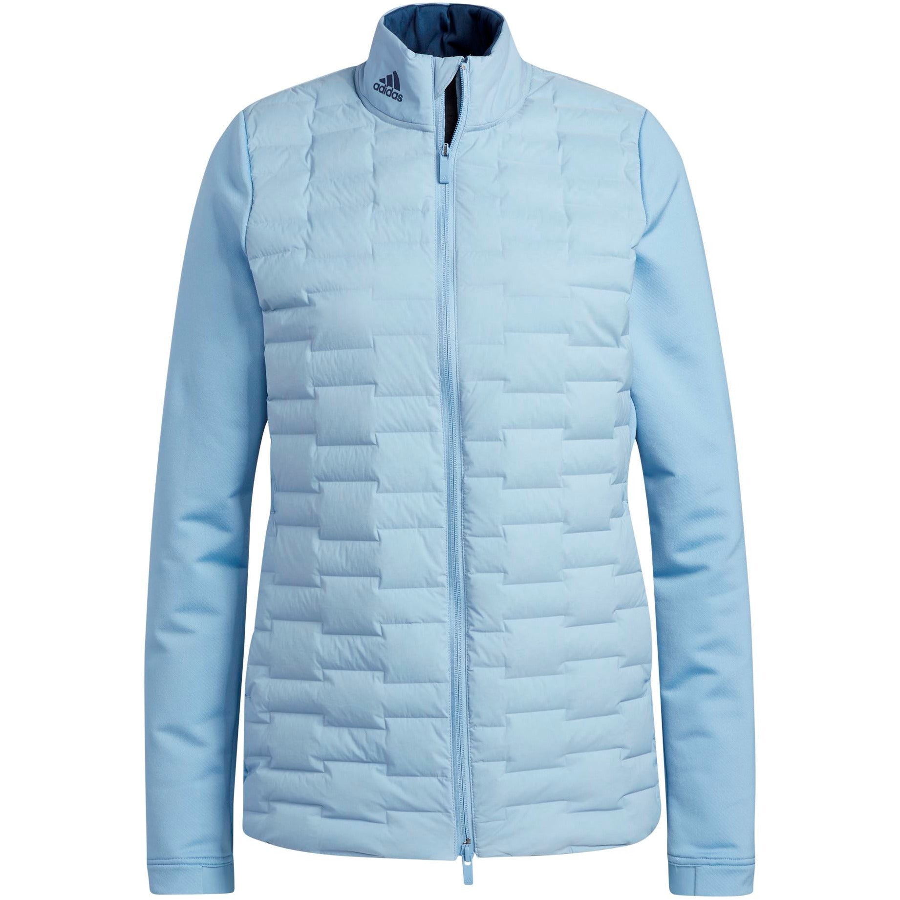 ADIDAS VESTE FROSTGUARD FULL-ZIP BLEU CLAIRE
