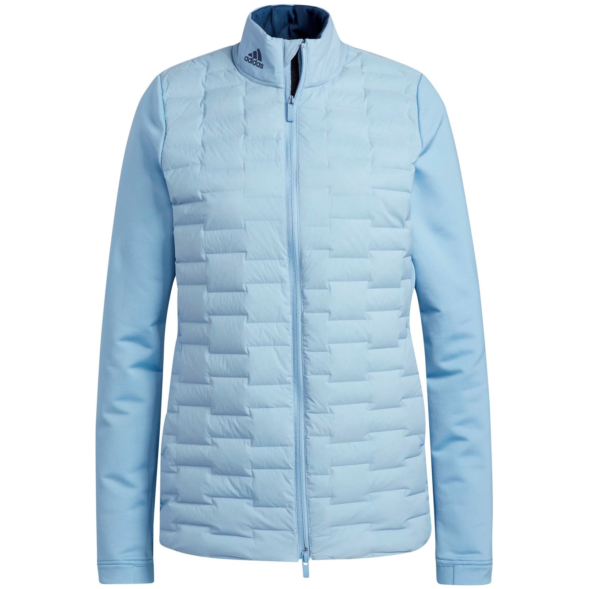 ADIDAS VESTE FROSTGUARD FULL-ZIP BLEU CLAIRE