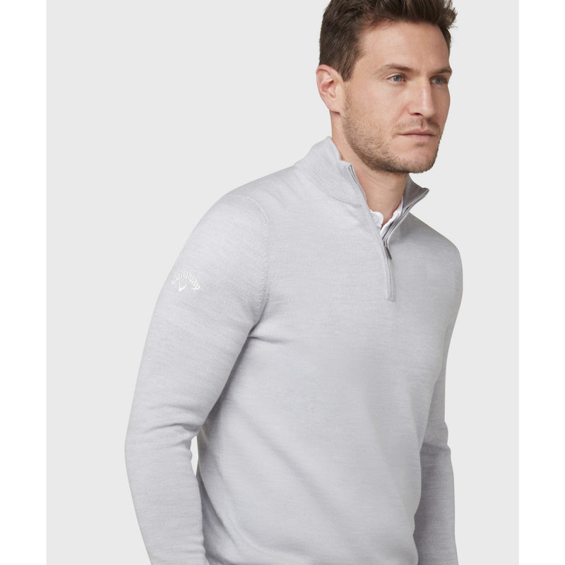 Callaway 1/4 zip Merino Gris PULL Callaway Golf