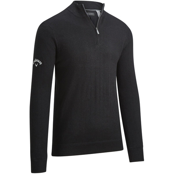 Callaway 1/4 zip Windstopper Noir PULL Callaway Golf