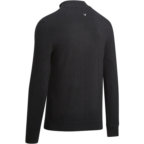 Callaway 1/4 zip Windstopper Noir PULL Callaway Golf