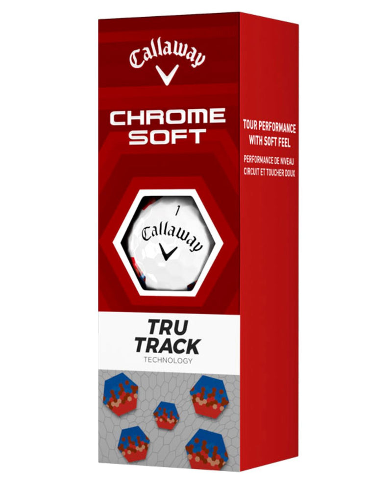 Callaway Balles Chrome Soft True Track (boite de 12) Balles Callaway Golf