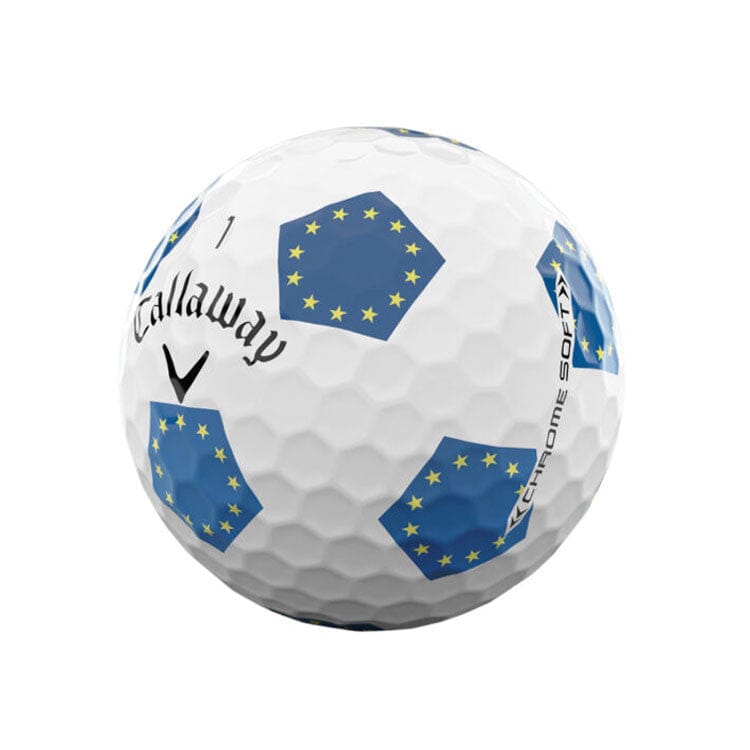 CALLAWAY BALLES CHROME SOFT TRUVIS EUROPE Balles Callaway Golf