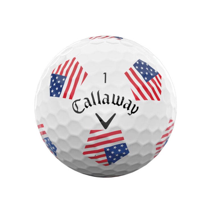 CALLAWAY BALLES CHROME SOFT TRUVIS USA Balles Callaway Golf