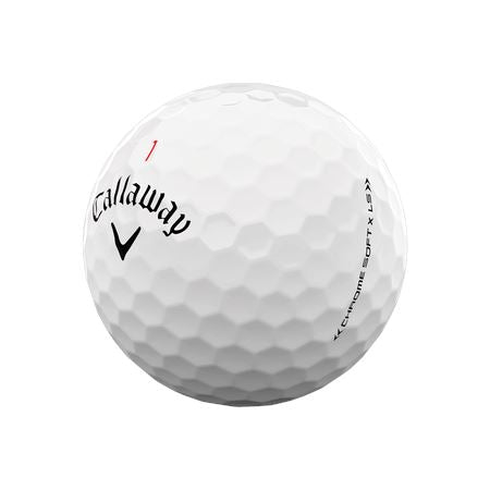 Callaway Balles Chrome Soft X LS (boite de 12) Balles Callaway Golf
