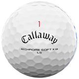 Callaway Balles Chrome Soft X LS Triple Track (boite de 12) Balles Callaway Golf