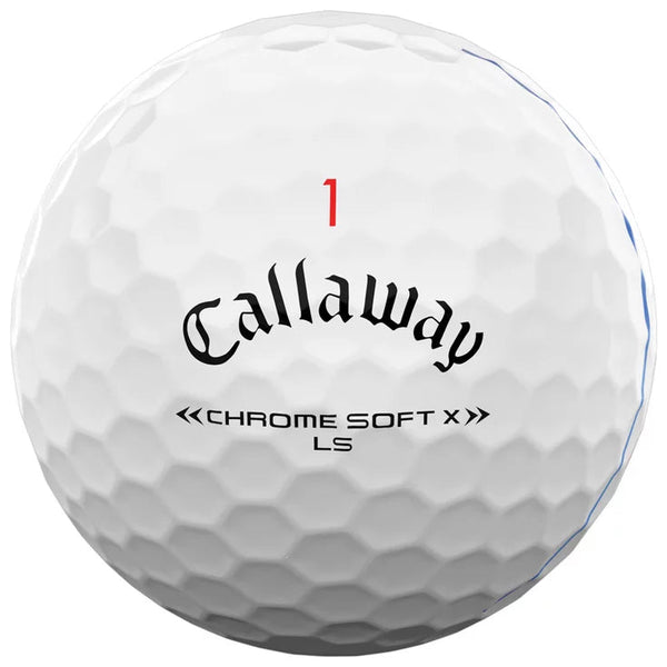 Callaway Balles Chrome Soft X LS Triple Track (boite de 12) Balles Callaway Golf