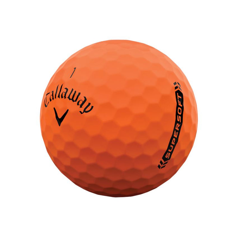Callaway Balles Supersoft 2023 Orange (boite de 12) Balles Callaway Golf