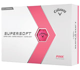 Callaway Balles Supersoft 2023 Pink (boite de 12) Balles Callaway Golf