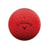Callaway Balles Supersoft 2023 Rouge (boite de 12) Balles Callaway Golf