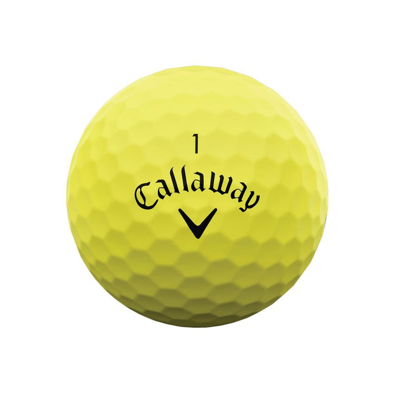 Callaway Balles Supersoft 2023 Yellow (boite de 12) Balles Callaway Golf