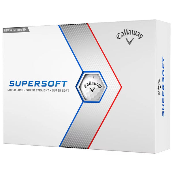 Callaway Balles Supersoft blanche (boite de 12) 2023 Balles Callaway Golf