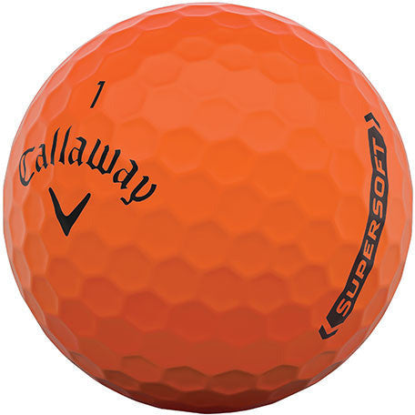 Callaway Balles Supersoft Orange (boite de 12) avec prix dégressif Balles Callaway Golf