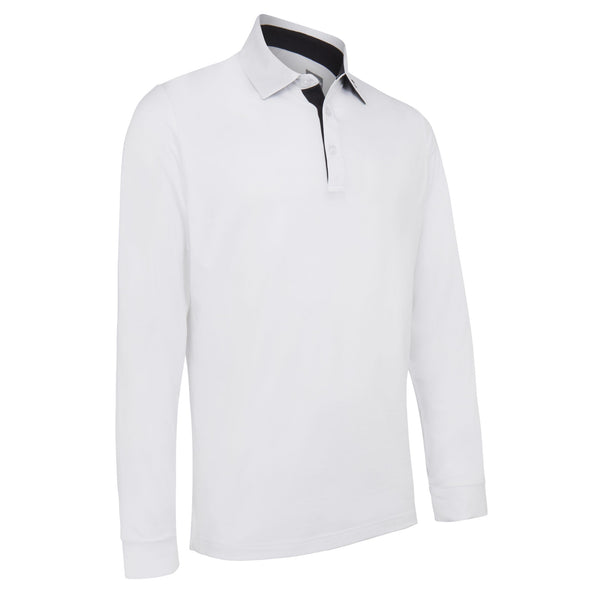 Callaway Polo manche longue Blanc Polos homme Callaway Golf