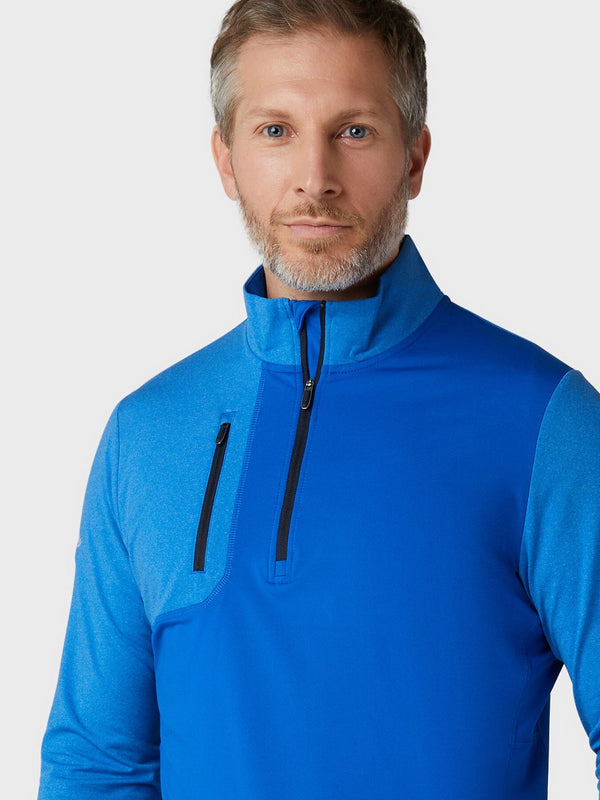 Callaway Pull 1/4 zip Déperlant Bleu Callaway Golf
