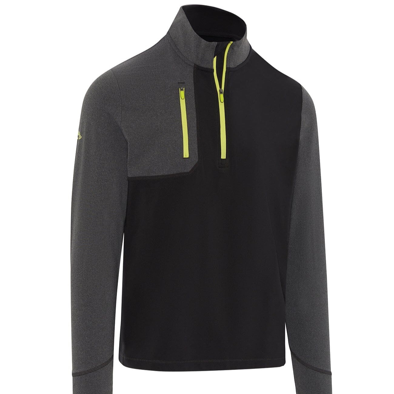 Callaway Pull 1/4 zip Déperlant Noir