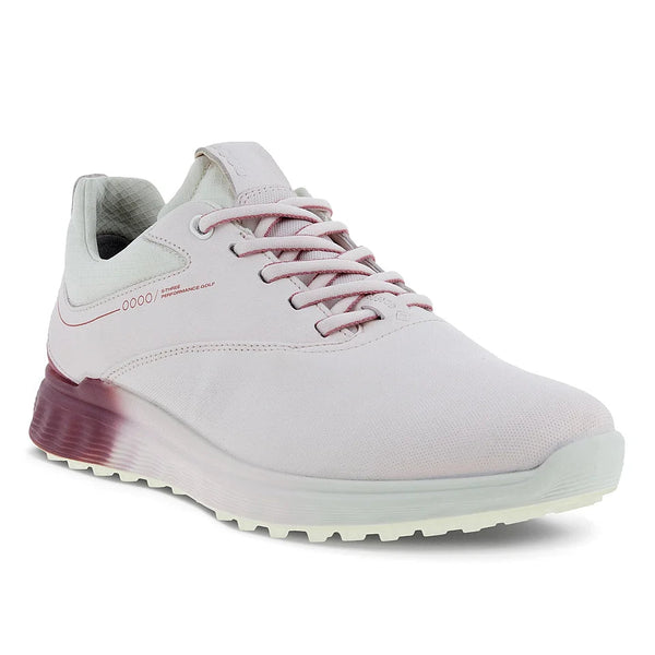 ECCO Chaussure de golf Women GOLF S-THREE grise violette Chaussures femme Ecco