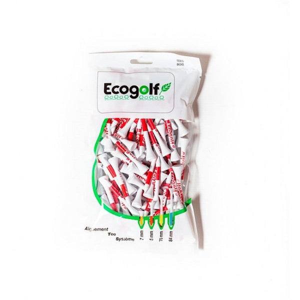 Ecogolf Tee en bois 54 mm Tees Evergolf