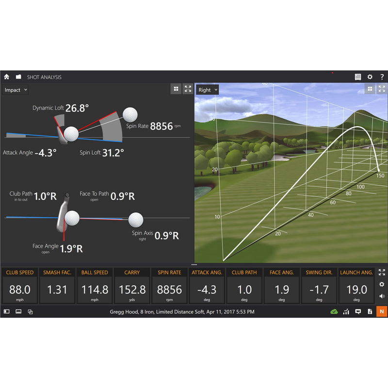 Fitting sac complet - Golf ProShop Demo