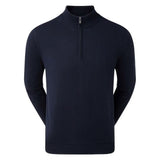 Footjoy 1/2 Zip Pull en laine Membrane Navy FootJoy