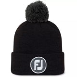 Footjoy bonnet à pompom black 2022 FootJoy