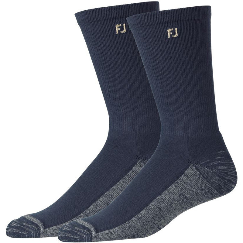 FOOTJOY Chaussettes Pro Dry Crew Noir (pack de 2  paires) - Golf ProShop Demo