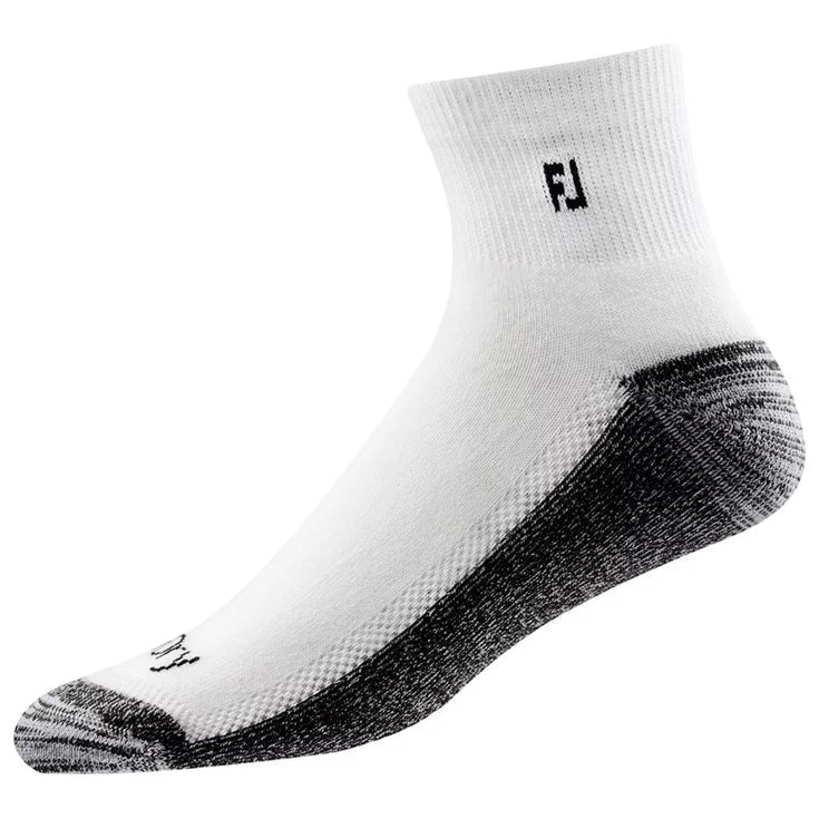 FOOTJOY Chaussettes Prodry Quarter White (Pack 3 paires) FootJoy