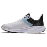 Footjoy Chaussure de golf FLEX LADY White Black Pink Chaussures femme FootJoy