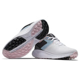 Footjoy Chaussure de golf FLEX LADY White Black Pink Chaussures femme FootJoy