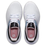 Footjoy Chaussure de golf FLEX LADY White Black Pink Chaussures femme FootJoy