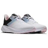 Footjoy Chaussure de golf FLEX LADY White Black Pink Chaussures femme FootJoy