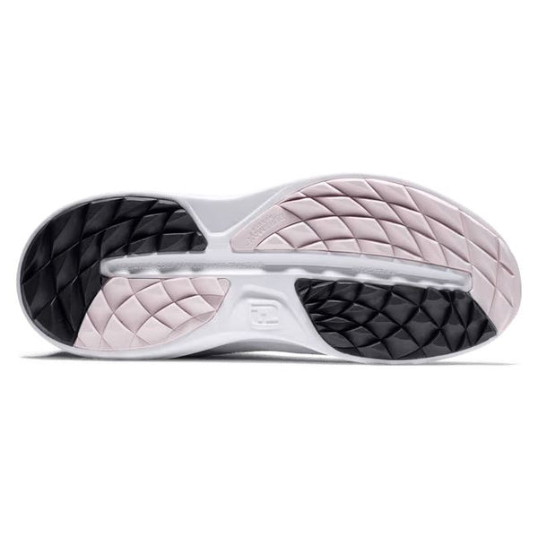 Footjoy Chaussure de golf FLEX LADY White Black Pink Chaussures femme FootJoy