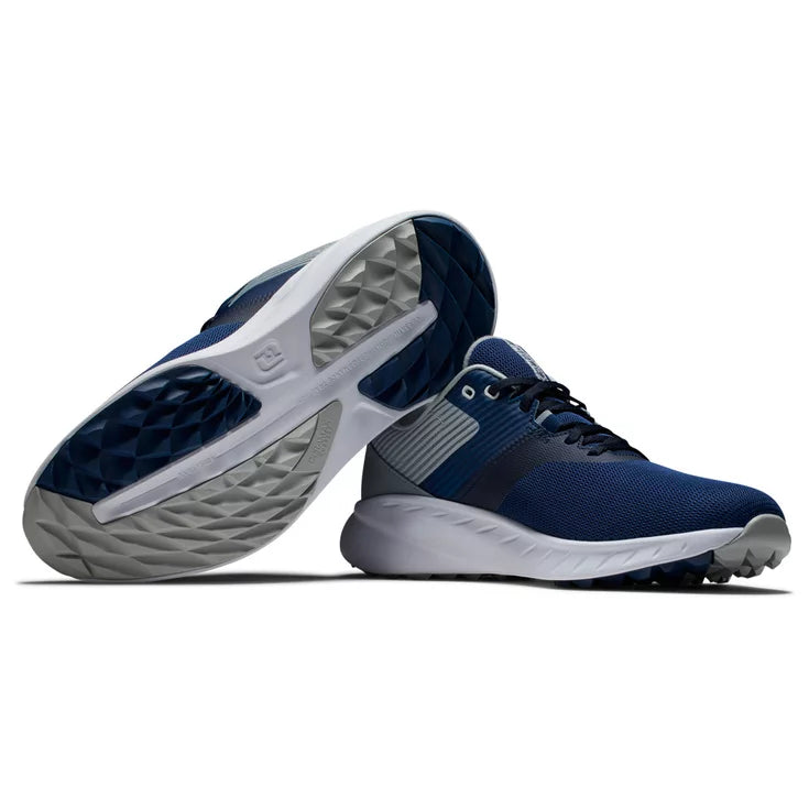 Footjoy Chaussure de golf Flex Marine Gris blanche