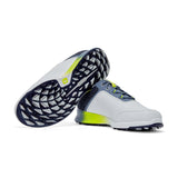 FootJoy chaussure de golf Stratos 2023 Blanc Bleu Yellow Chaussures homme FootJoy