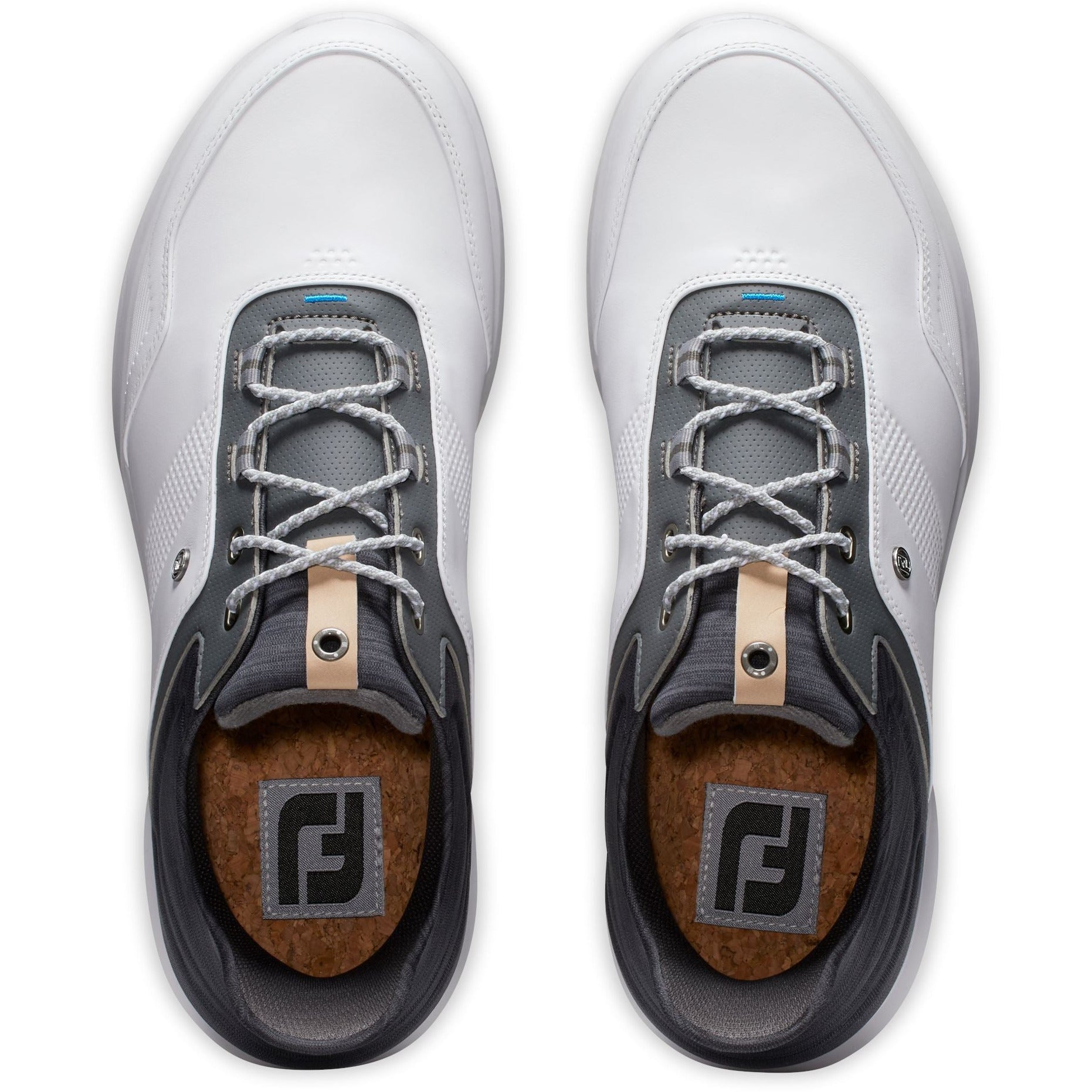 FootJoy chaussure de golf Stratos 2023 Blanc Gris Bleu