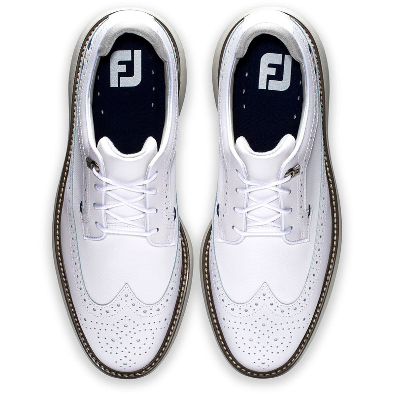 Footjoy Chaussure Homme Tradition 2022 Blanche - Golf ProShop Demo