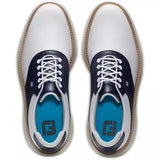 Footjoy Chaussure Homme Tradition Blanche Bleu Chaussures homme FootJoy