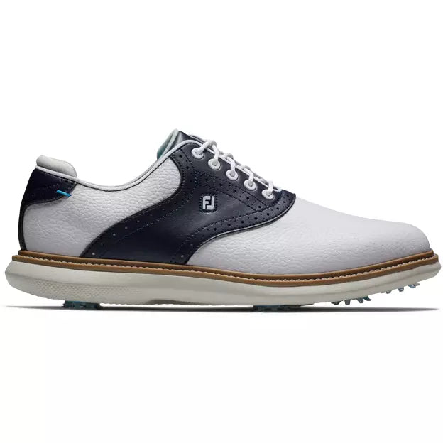 Footjoy Chaussure Homme Tradition Blanche Bleu Chaussures homme FootJoy