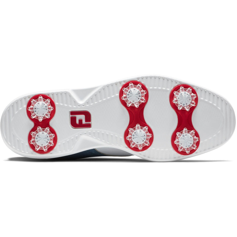 Footjoy Chaussure Tradition Lady Blanche bleu - Golf ProShop Demo