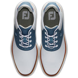 Footjoy Chaussure Tradition Lady Blanche bleu - Golf ProShop Demo